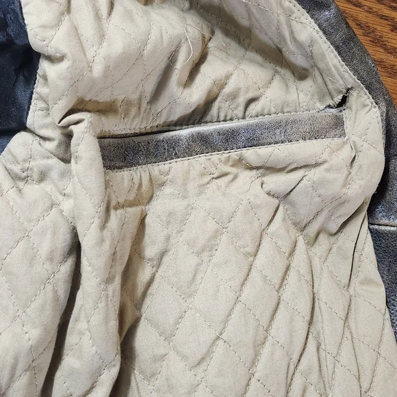 Tan Leather Jacket - Picture 8 of 10